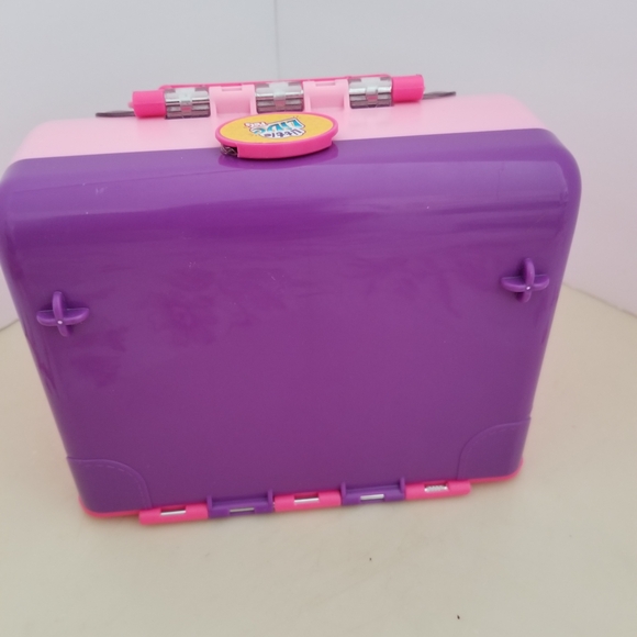 Pink and Purple Small Pet Carrier - Picture 3 of 7